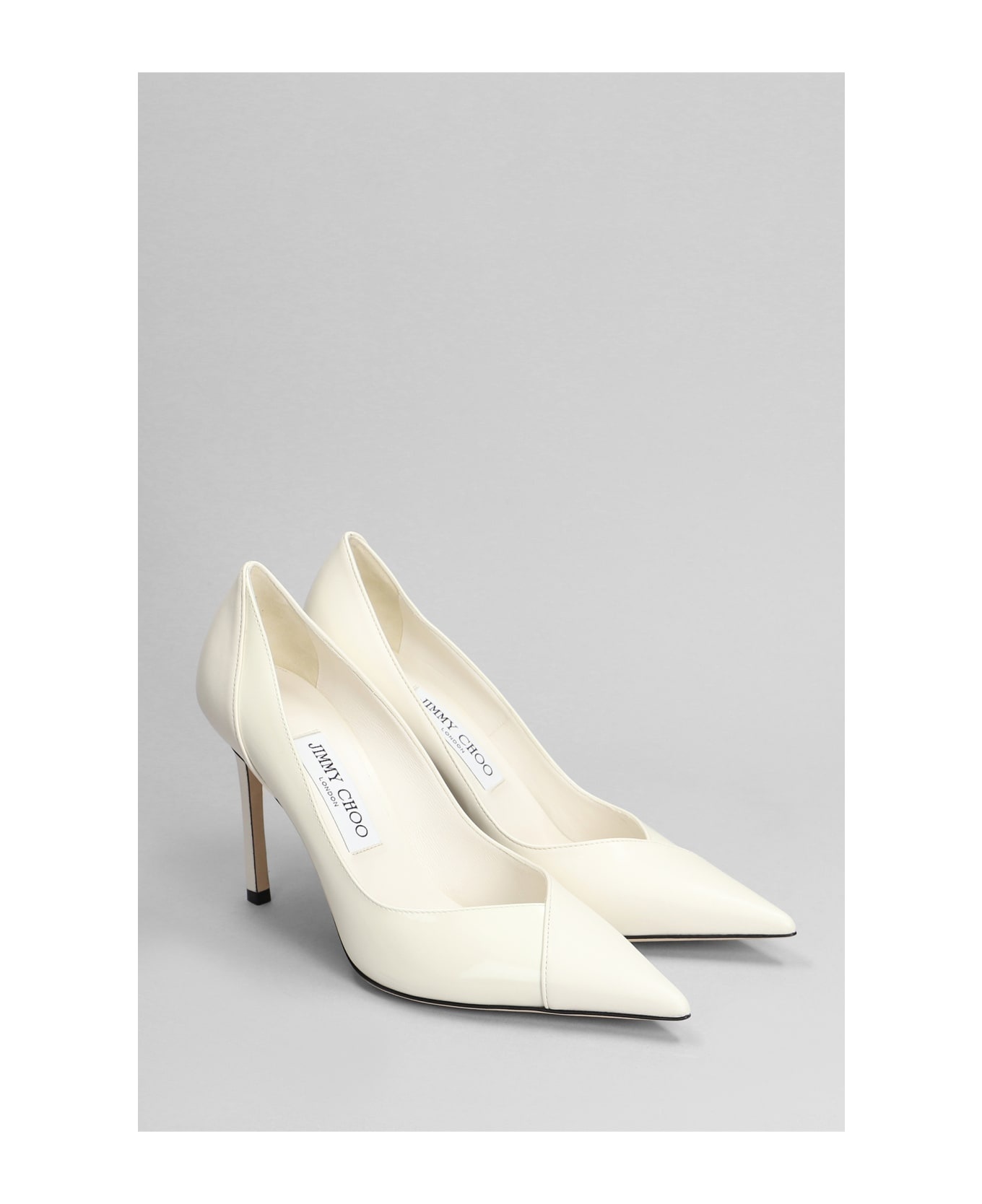 Cass 95 Pumps In Beige Patent Leather - 2