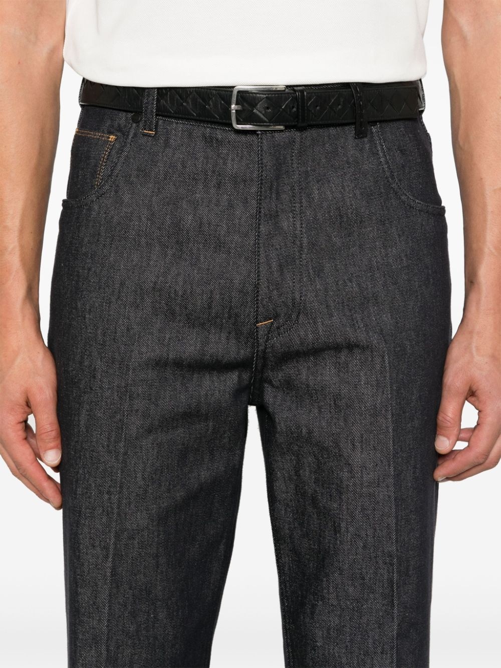 logo-patch jeans - 5