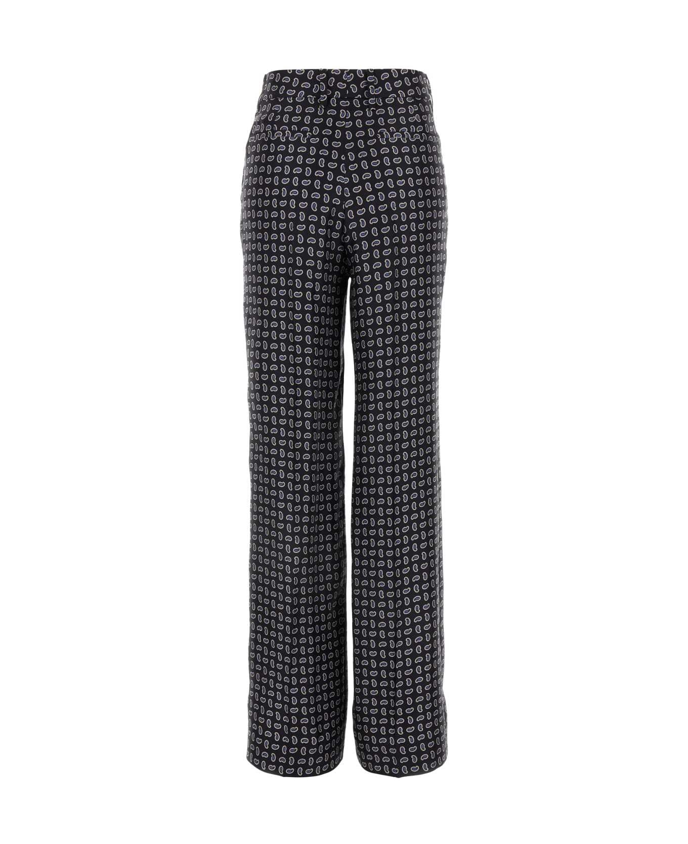 Printed Silk Pant - 2
