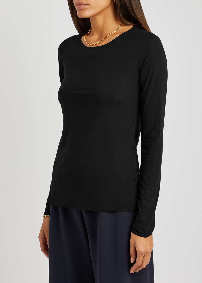 Wolford Aurora Pure stretch-jersey top outlook