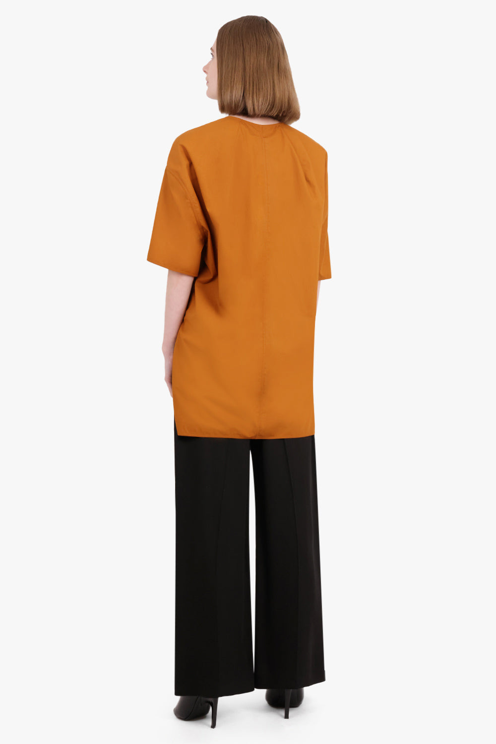 ISLAND MID SLEEVE TOP | CLAY - 4