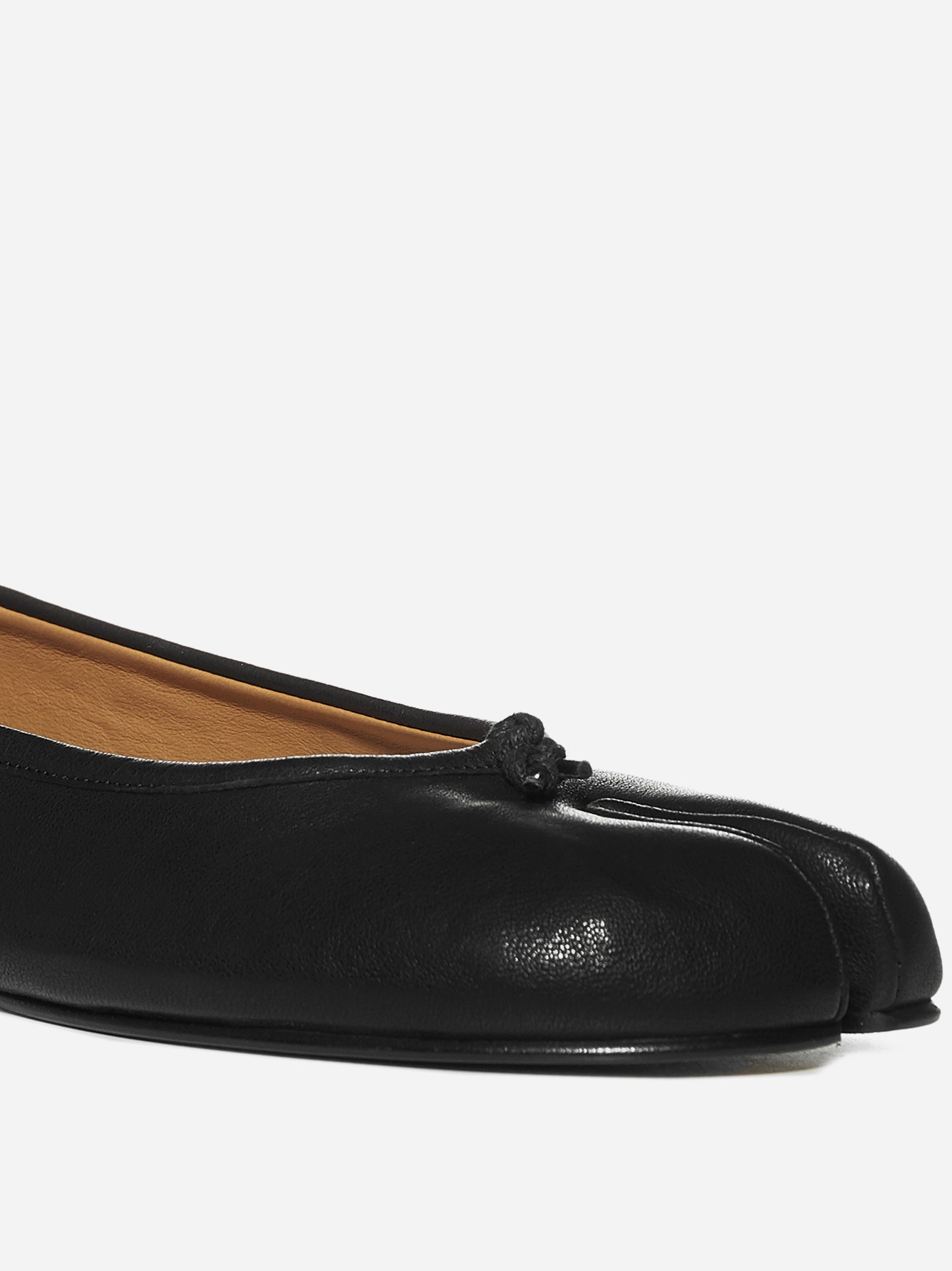 Tabi leather ballet flats - 4