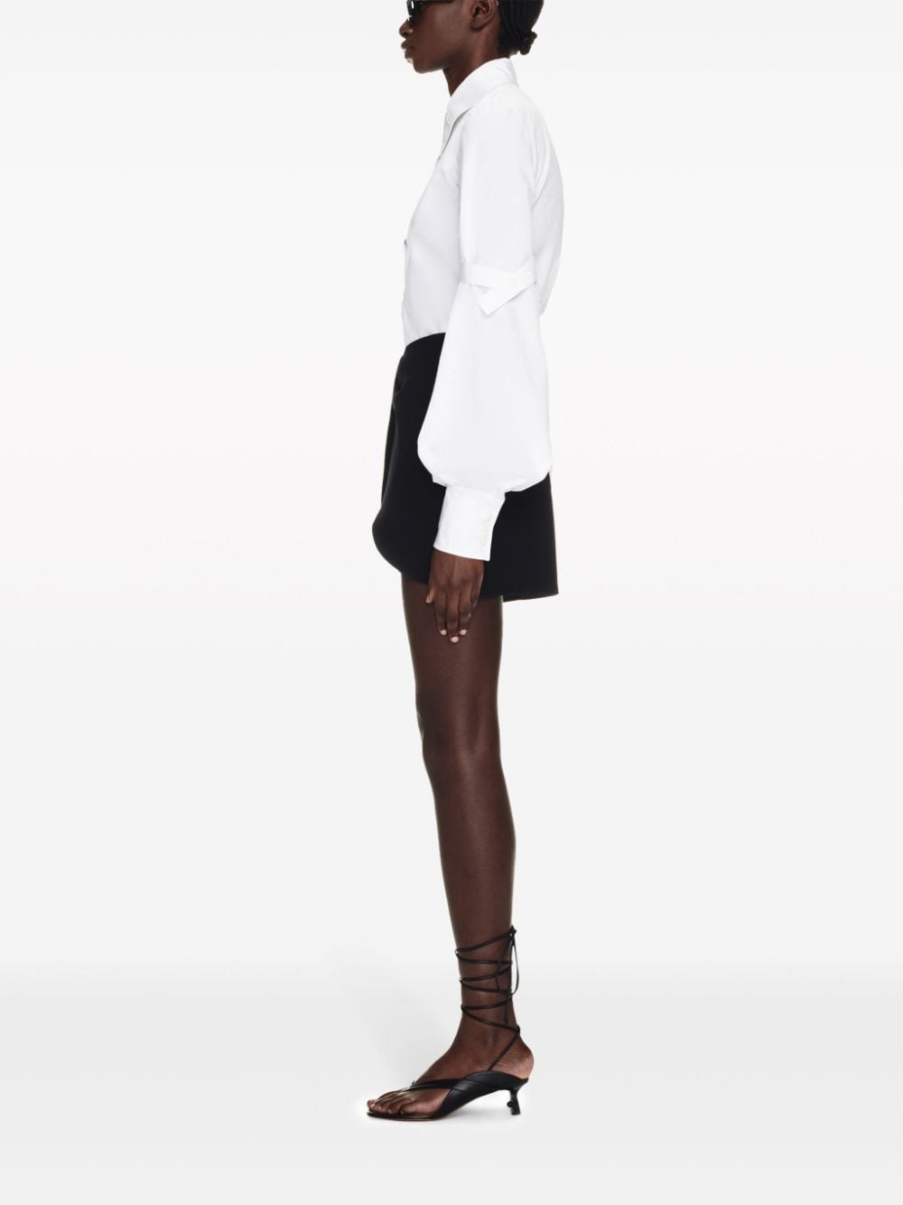 Wo Twist wool miniskirt - 3