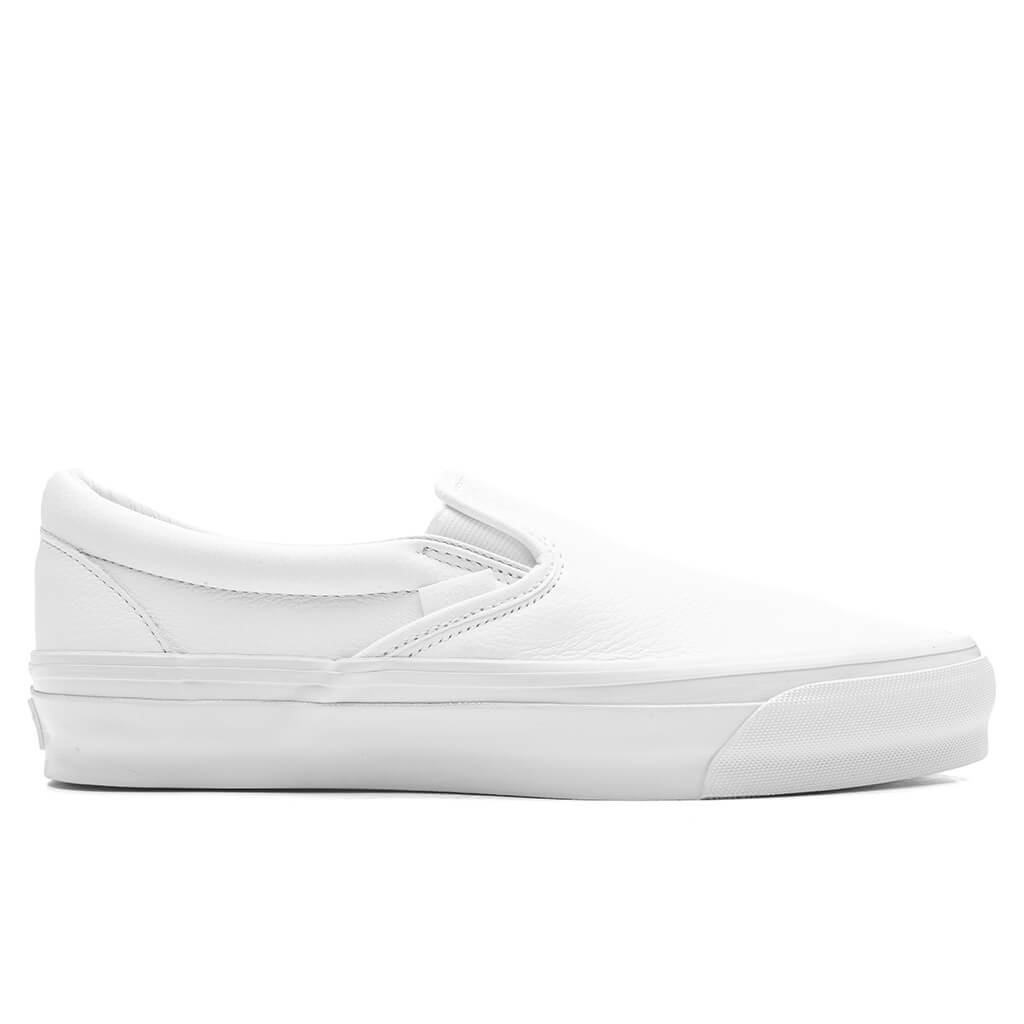 PREMIUM SLIP-ON REISSUE 98 LX LEATHER - WHITE/WHITE - 1