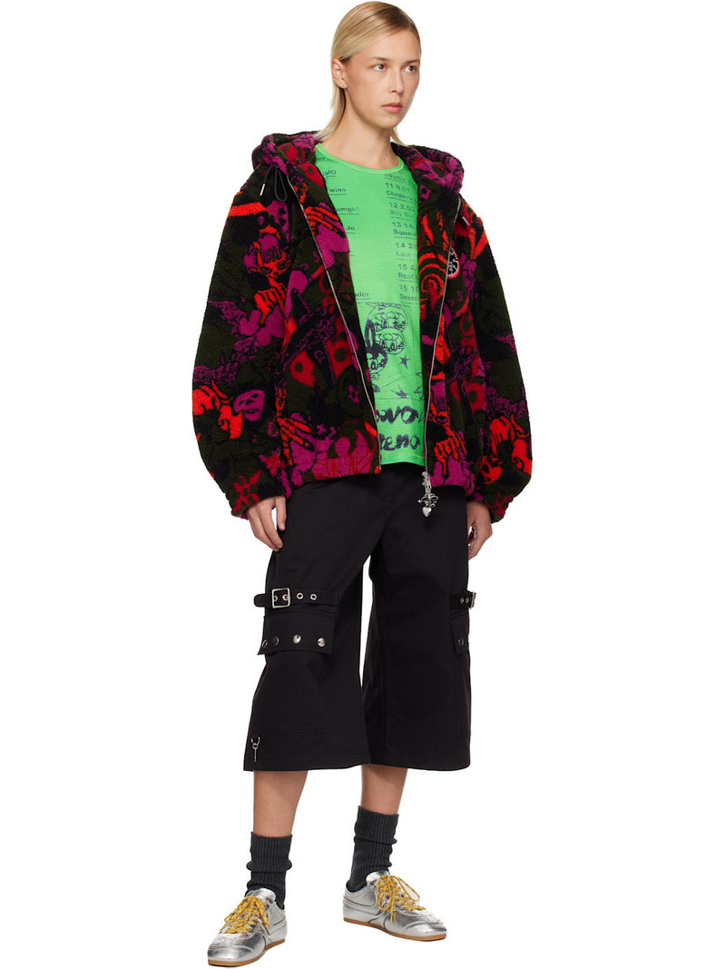 Chopova Lowena Multicolor Engine Party Oversized Fleece Hoodie outlook