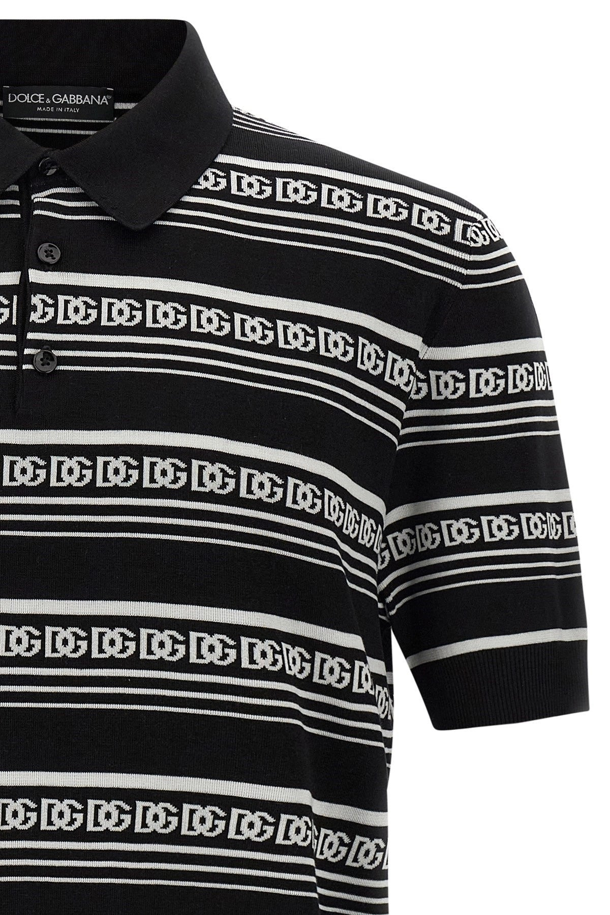 Dolce & Gabbana Men Knitted Polo Shirt - 4