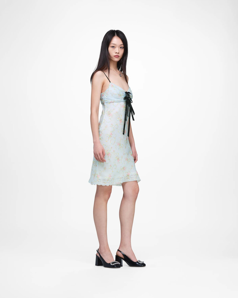 Marc Jacobs BLURRED FLORAL SLIP DRESS outlook