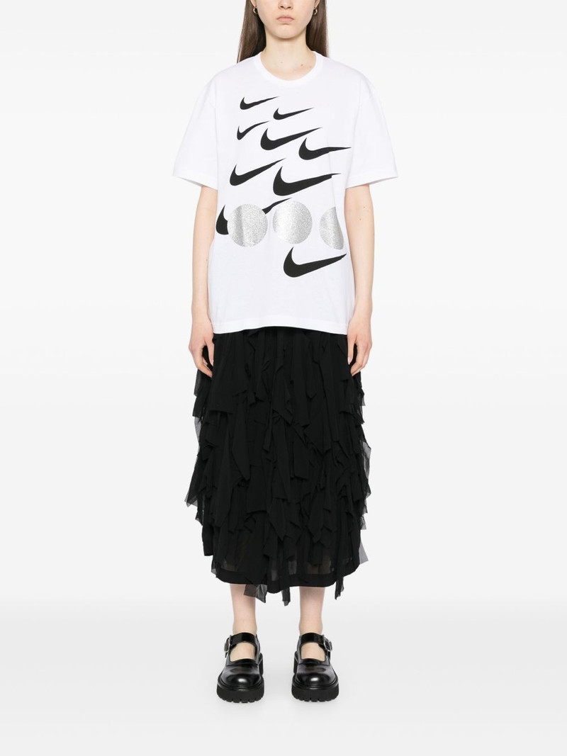 BLACK COMME des GARÇONS x Nike cotton T-shirt outlook