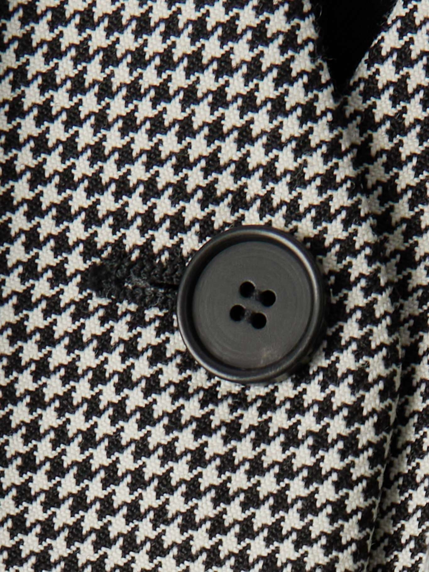Houndstooth wool and mohair-blend vest Gray - 4