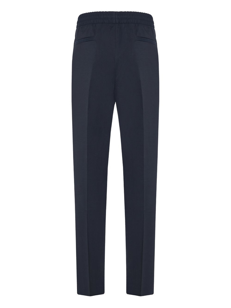 ZEGNA elastic-waistband trousers outlook