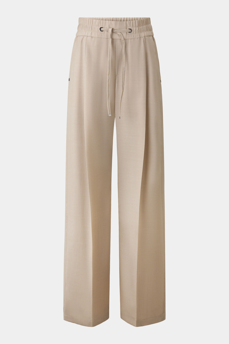 Pleated trousers Ella in Beige 1