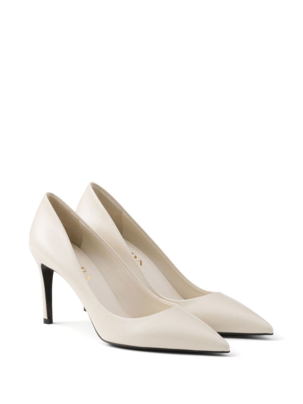 85mm Saffiano leather pumps - 2