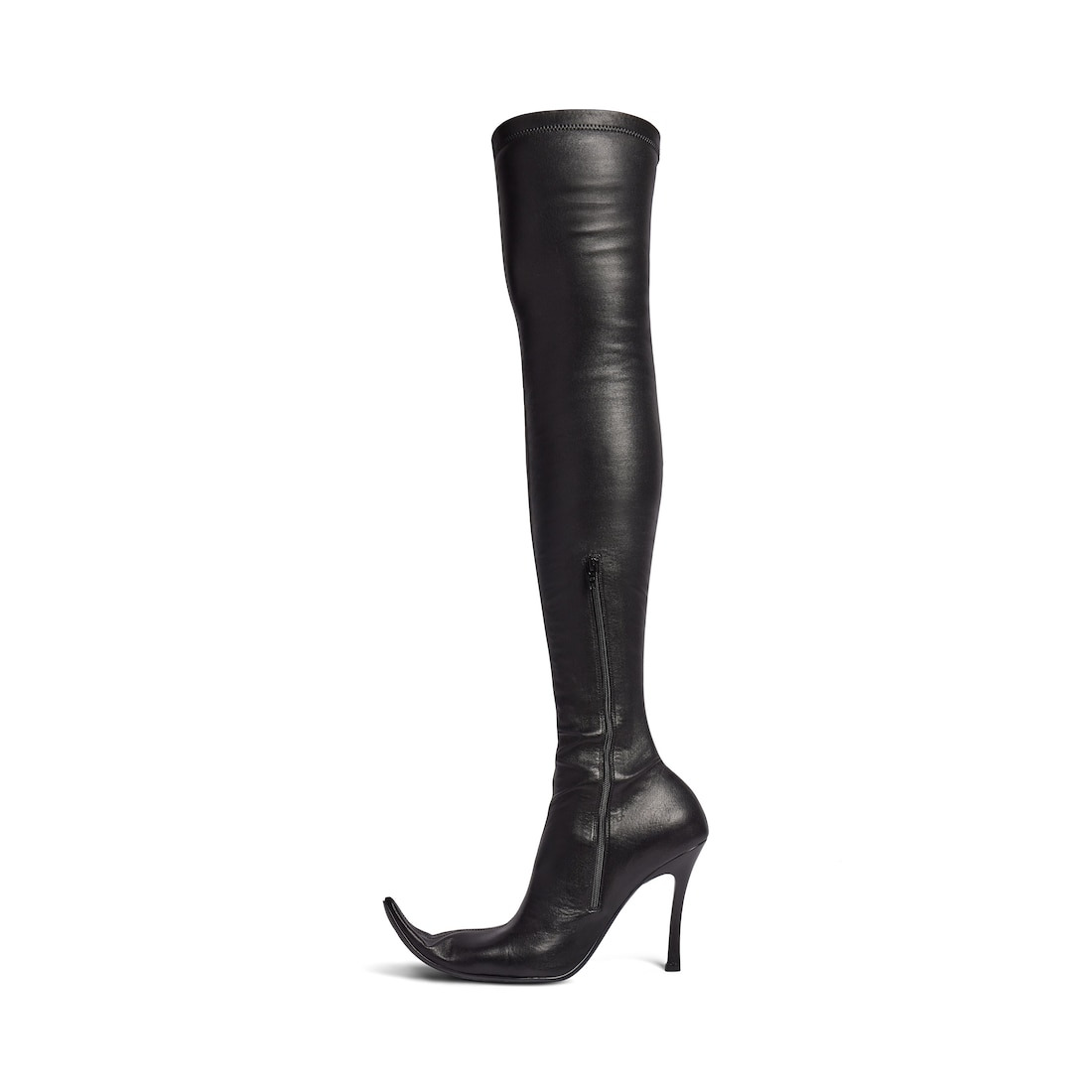Women's Poulaine Boot in Black - 4