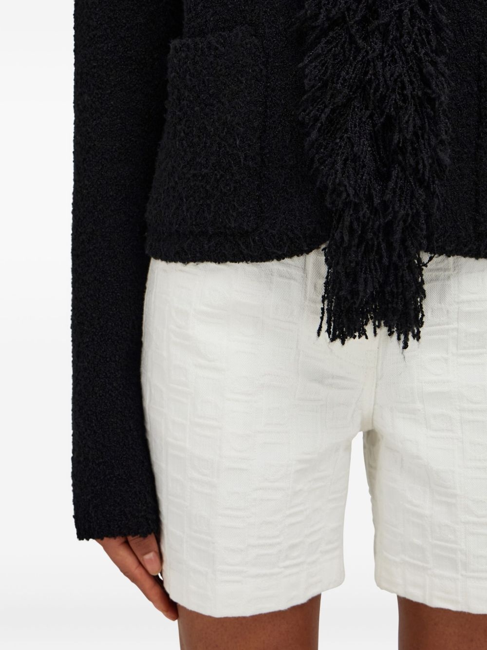 fringed cardigan - 6