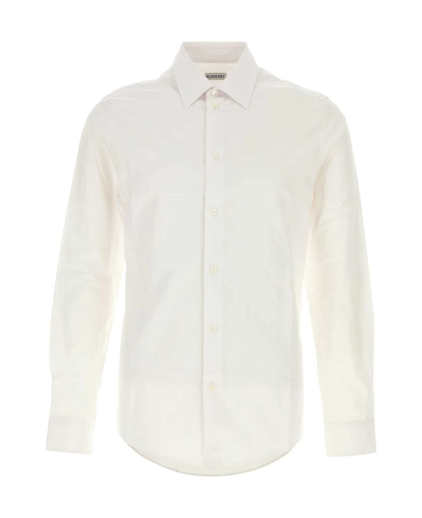 White Poplin Shirt - 1