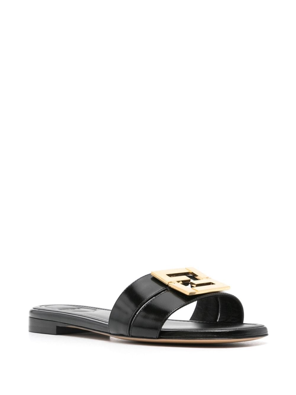 FFold leather slides - 2