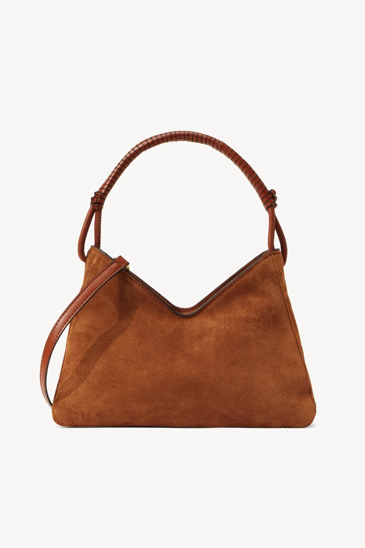 STAUD VALERIE SHOULDER BAG TAN - 1
