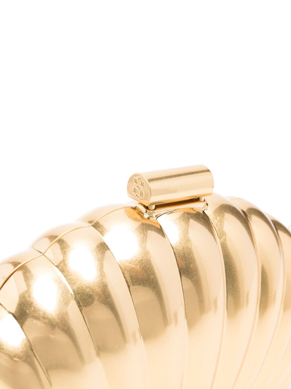Monet shell-motif clutch bag - 3
