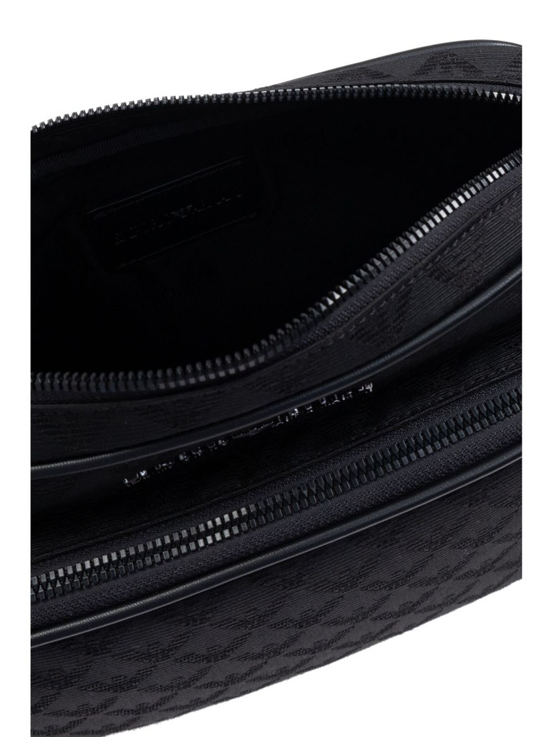 logo-jacquard shoulder bag 5