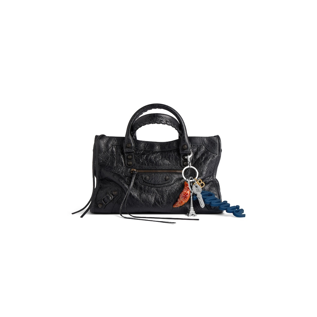Women's Tourist Paris Croissant Charm/keychain in Multicolor - 3