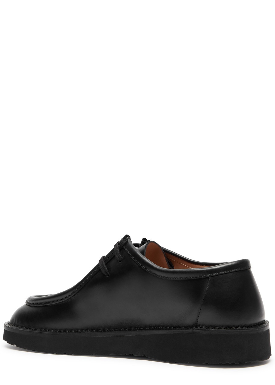 Loewe Faro Leather Derby Shoes - 2
