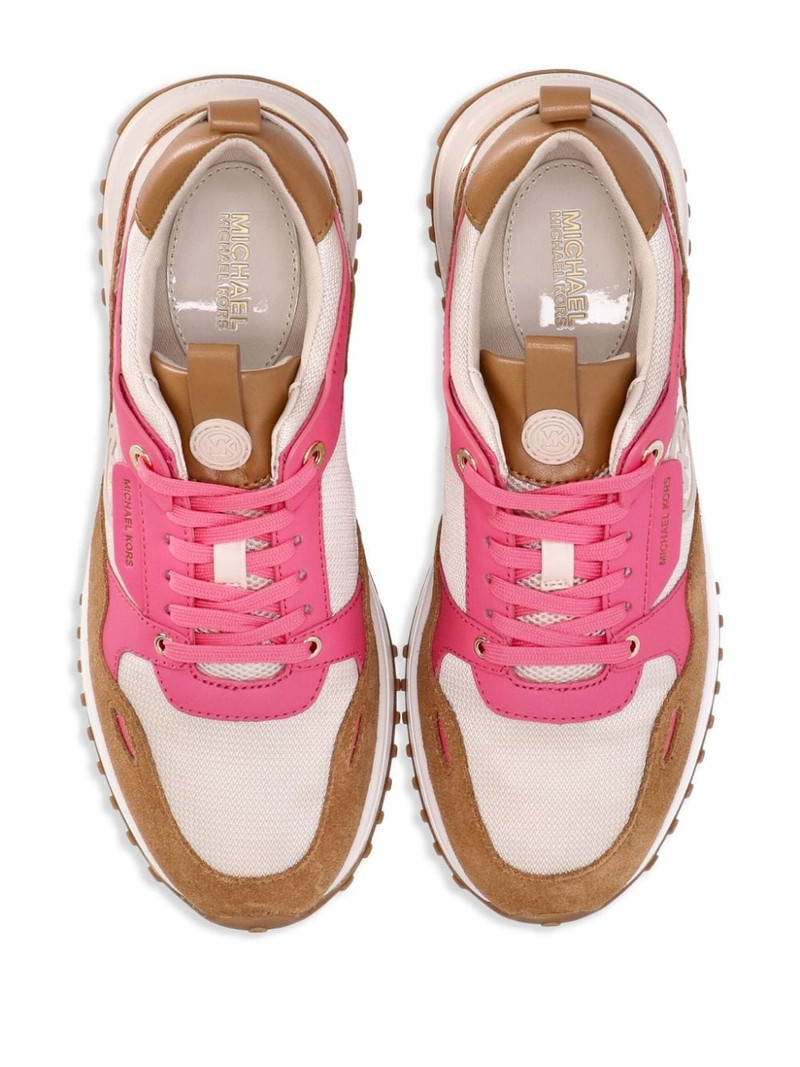 Theo panelled sneakers 5
