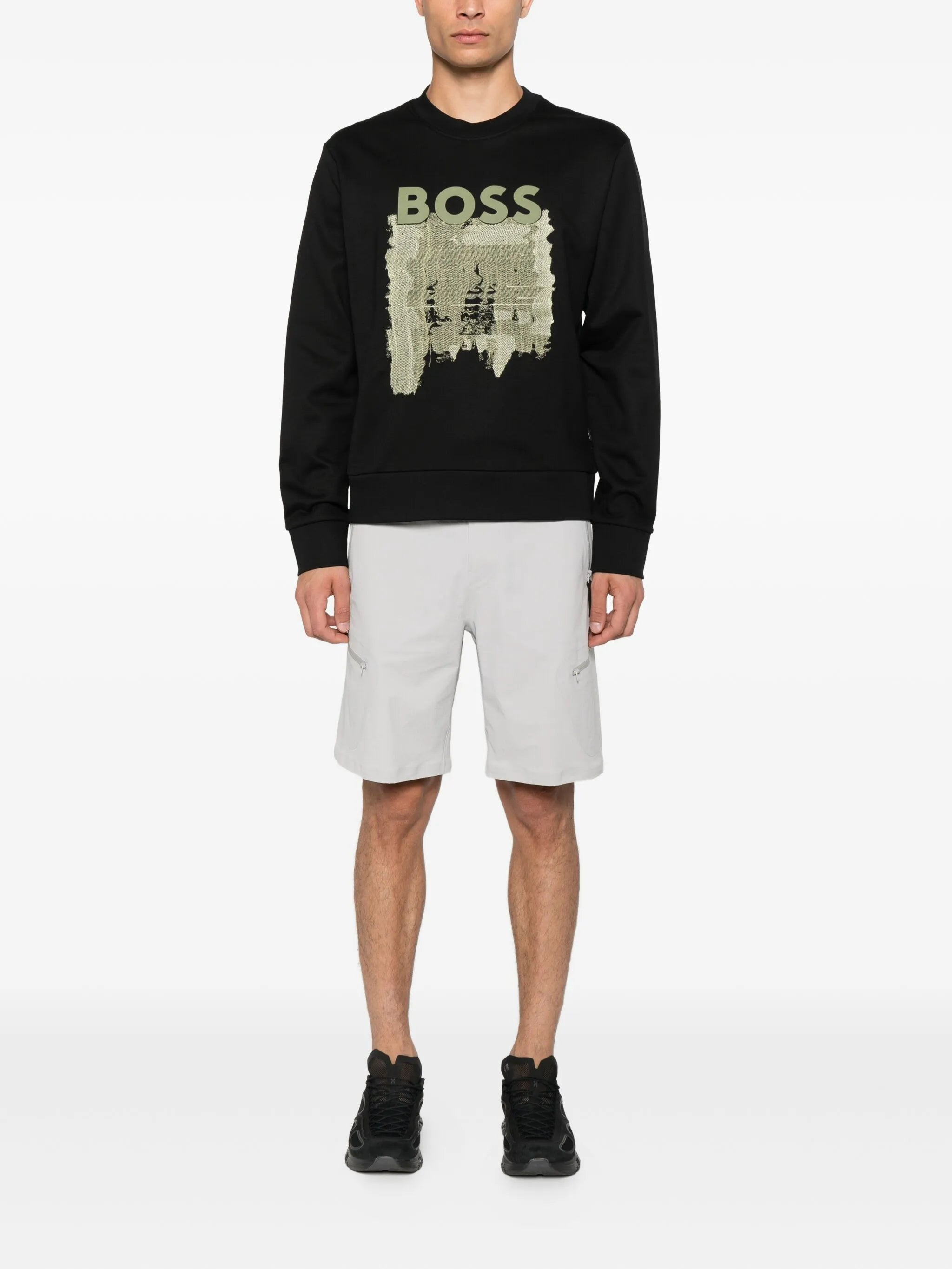 Boss Logo-print Cotton Sweatshirt - 5