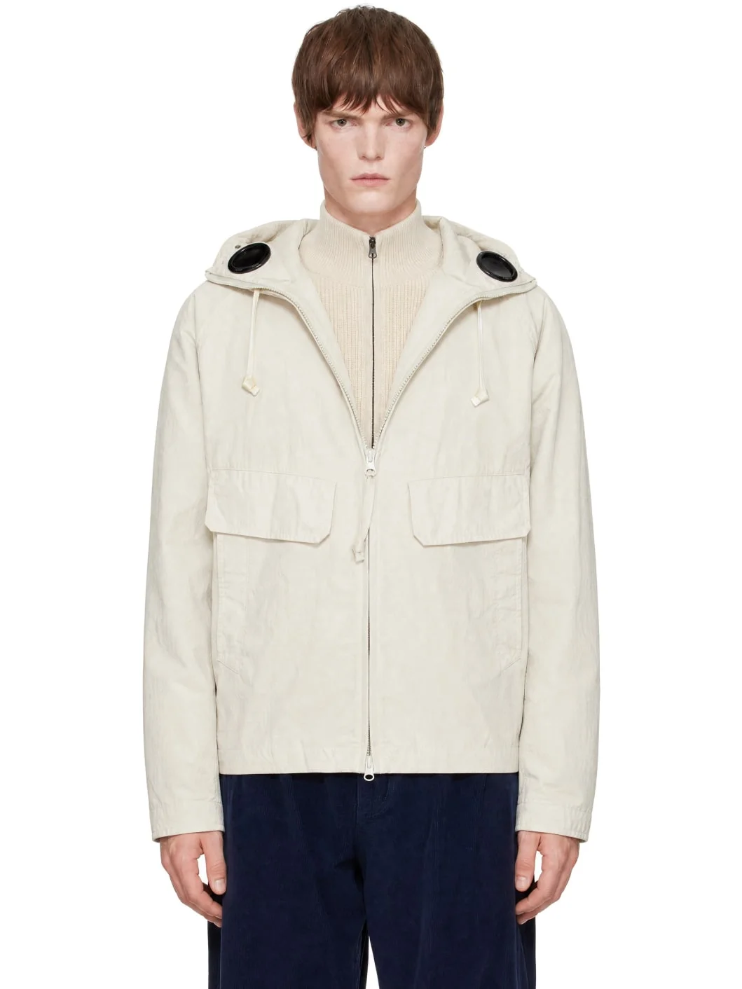 Off-White Twill Mixed Explorer Jacket - 1