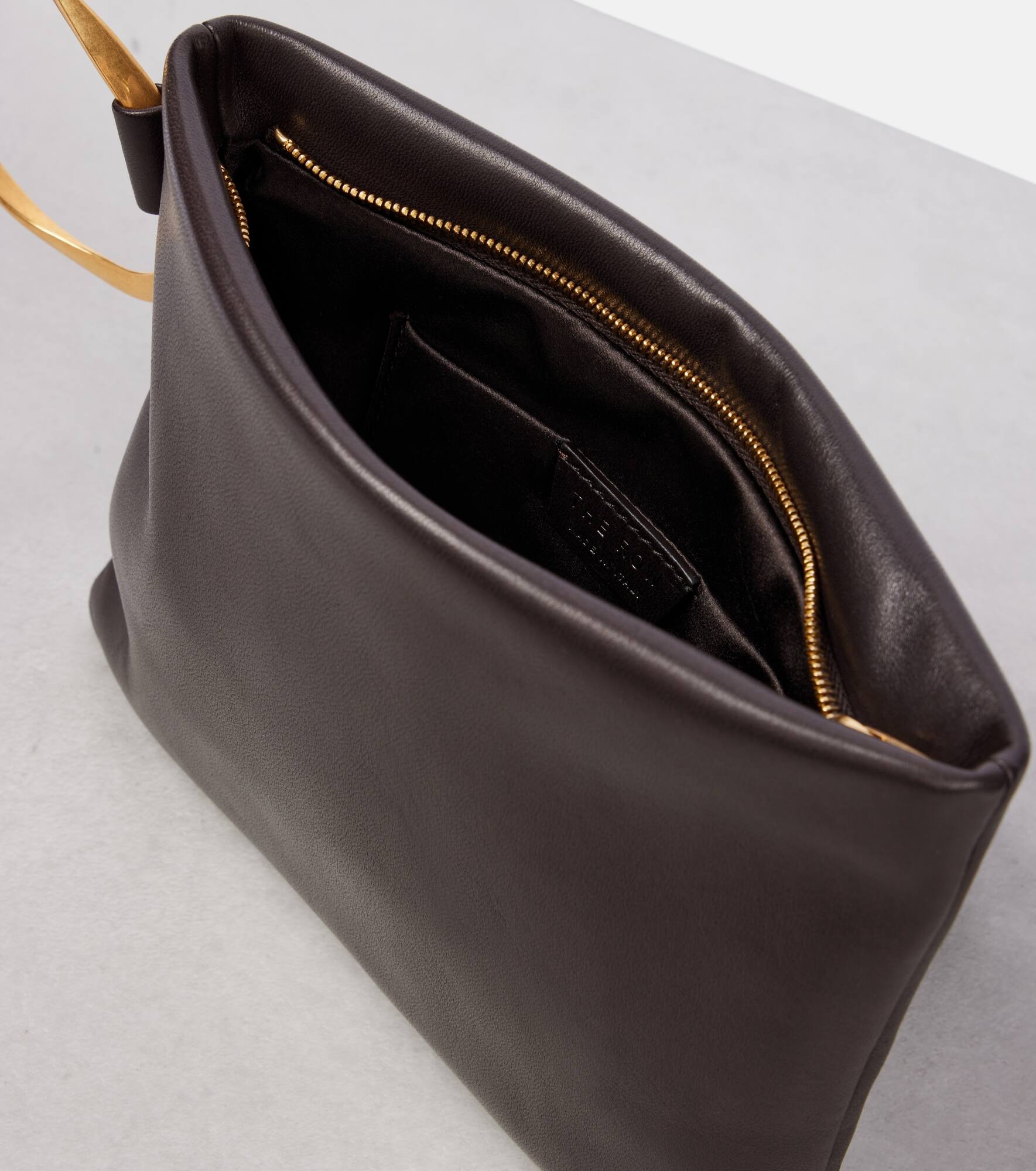 Square Bracelet leather clutch - 3