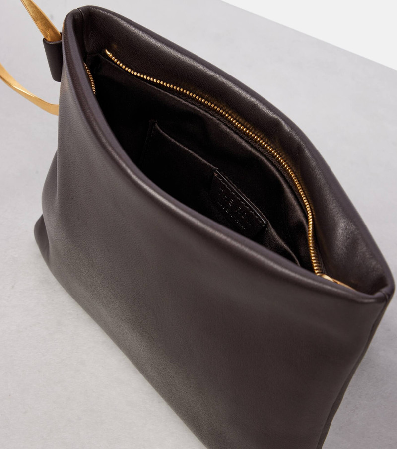 Square Bracelet leather clutch 3