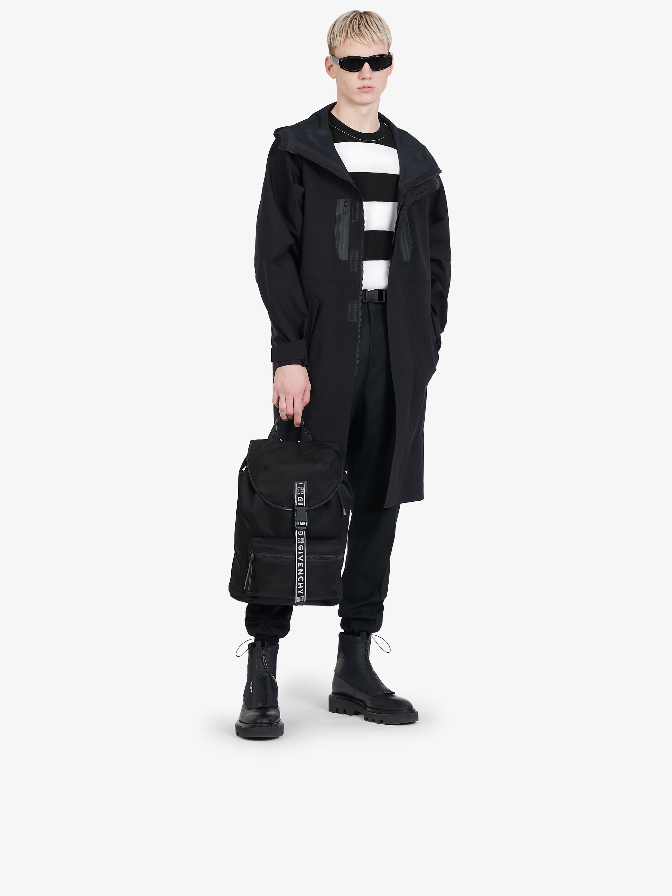 GIVENCHY webbing parka in nylon - 2