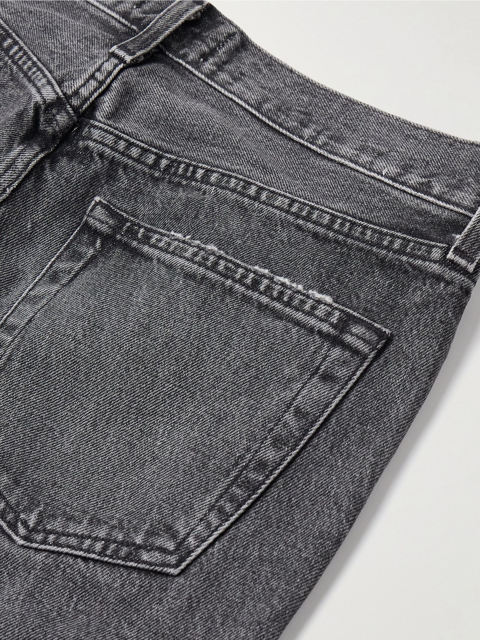 Valen mid-rise straight-leg jeans Dark gray - 6