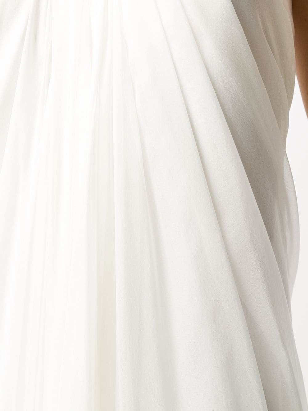 ruched detailing strapless gown - 5