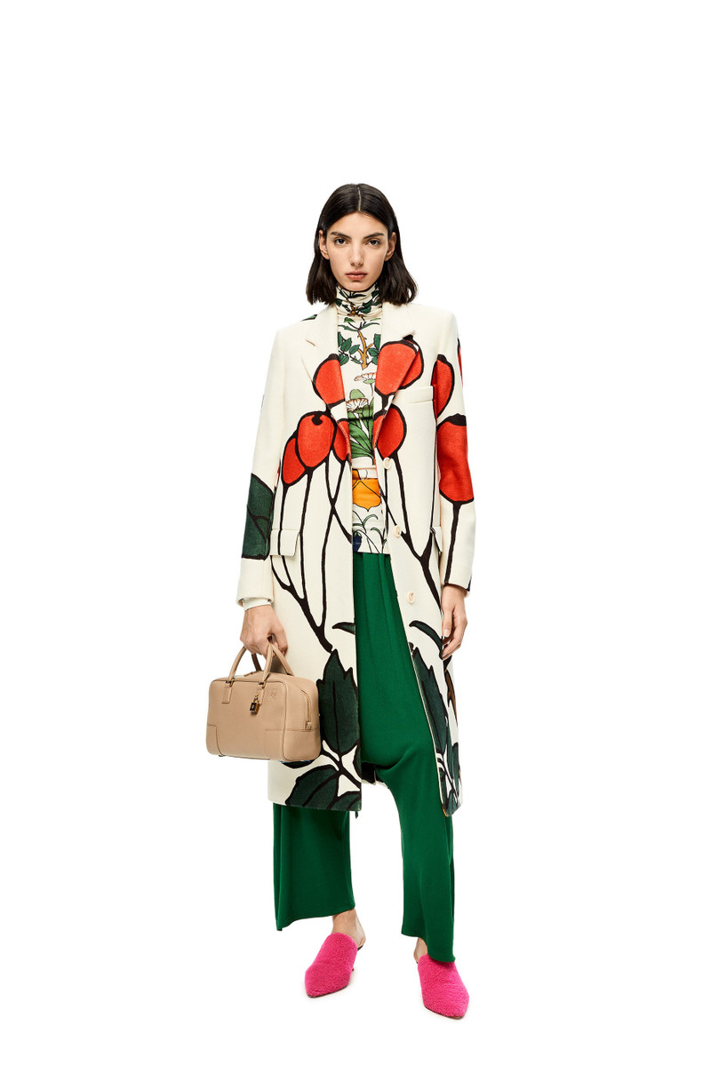 Loewe Herbarium coat in wool outlook