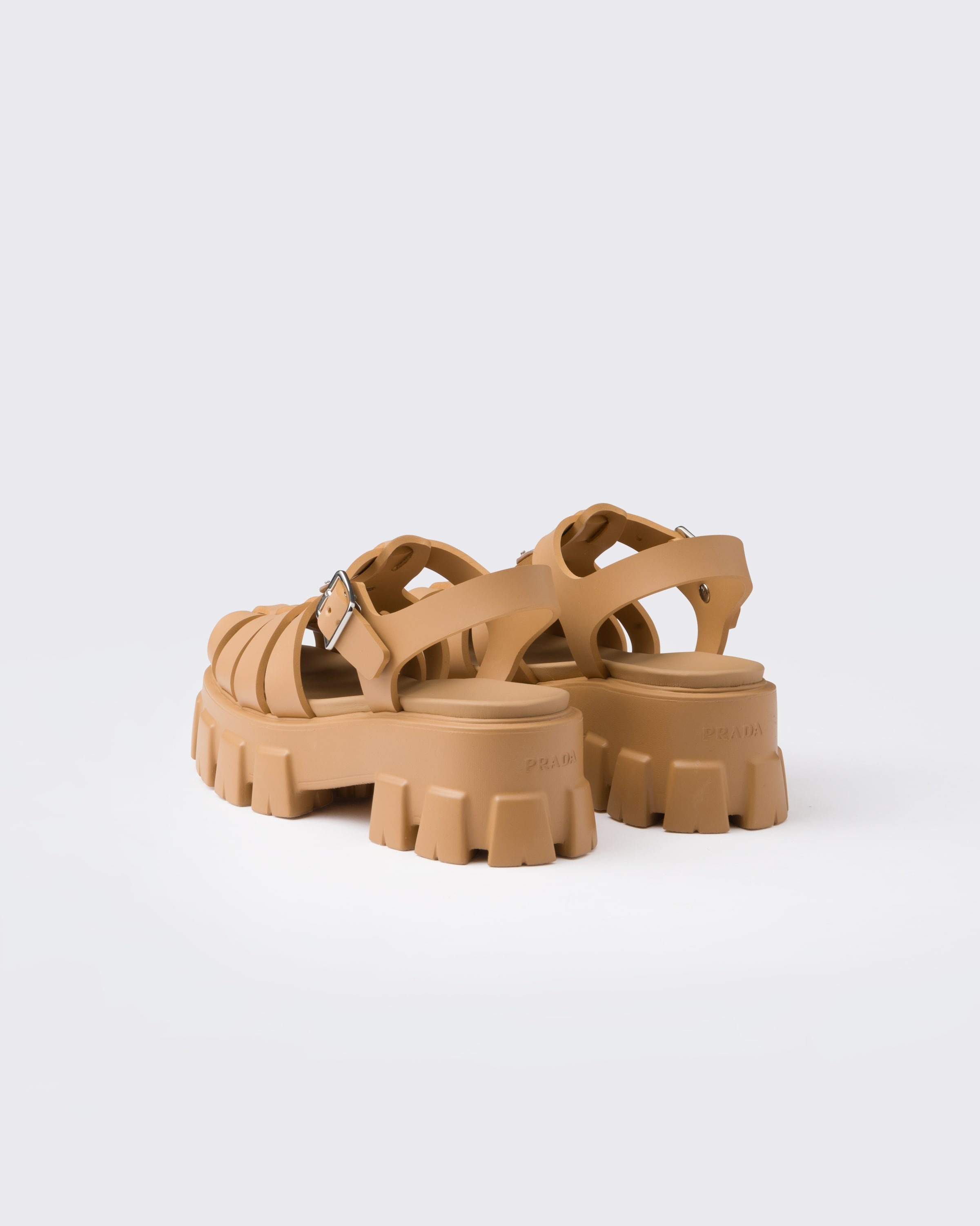Rubber Monolith sandals - 4