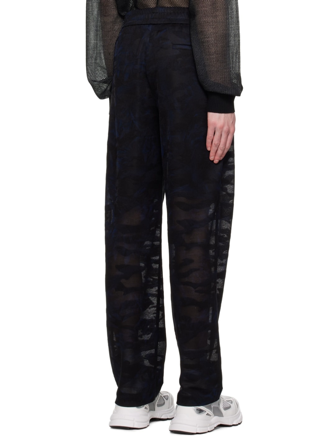 Black Camouflage Trousers - 3