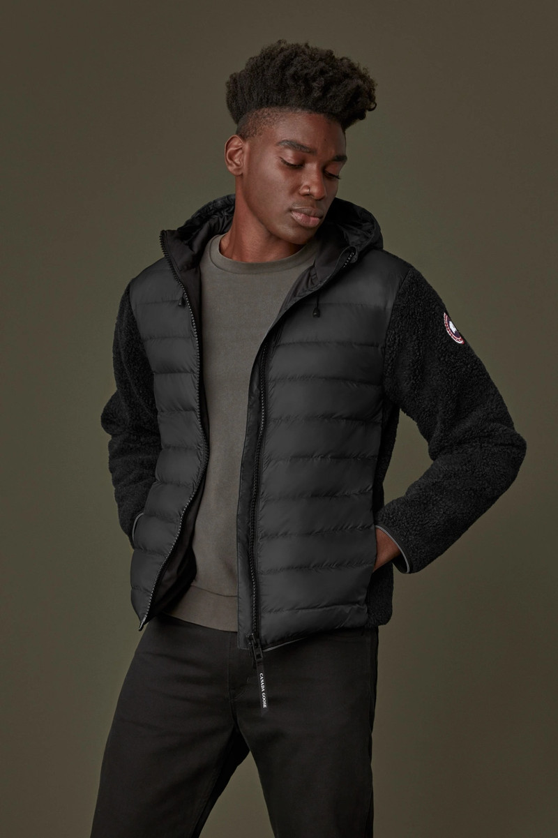 HYBRIDGE FLEECE HOODY 3