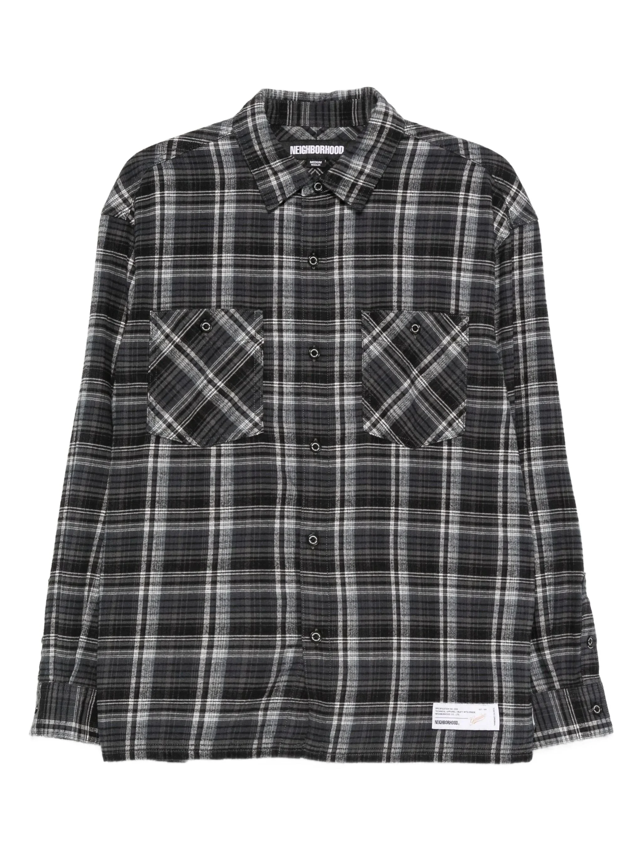 Clan tartan-check shirt - 1