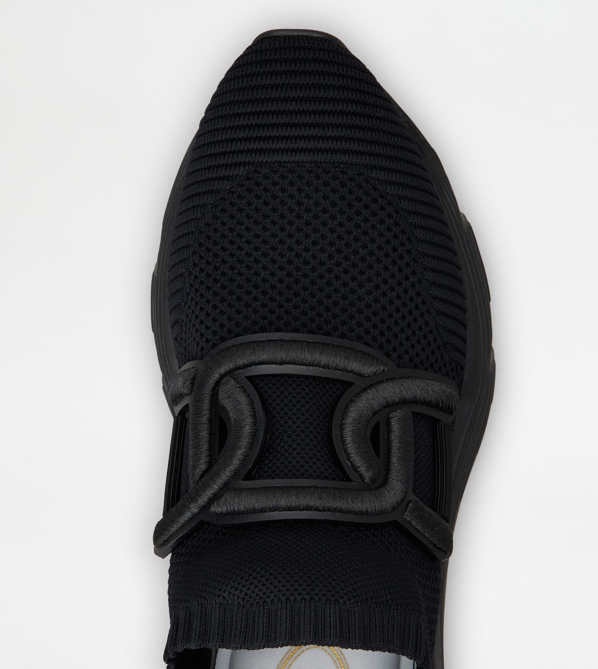 KATE SLIP-ON SNEAKERS IN FABRIC - BLACK - 5