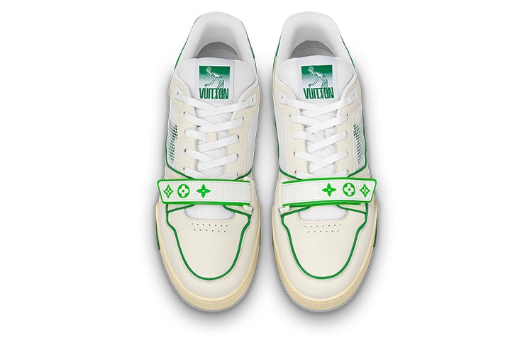 LOUIS VUITTON LV Trainers 'Green Mesh' 1A98UX - 2