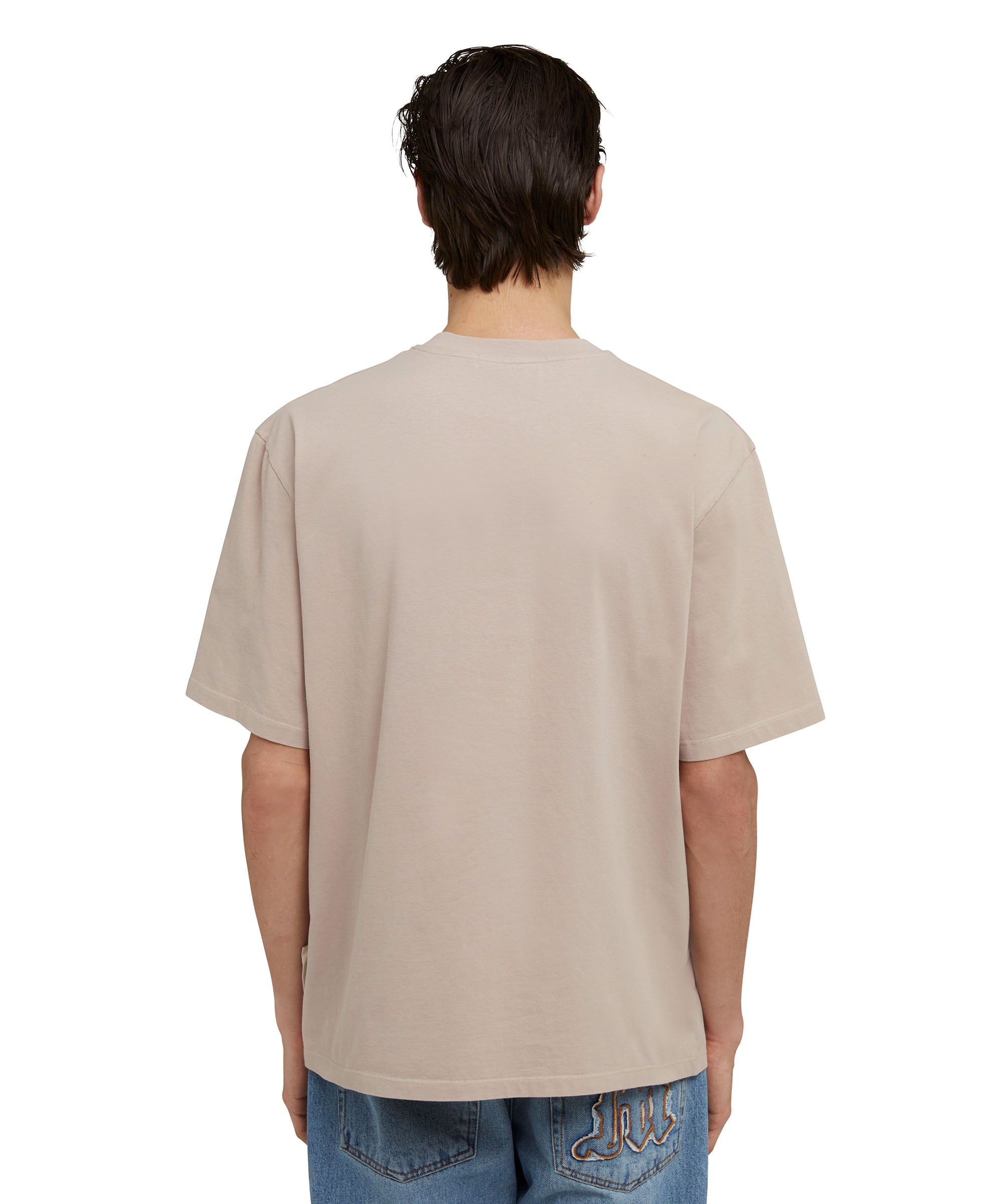 Organic cotton crewneck t-shirt from the MSGM Fantastic Green Capsule - 3