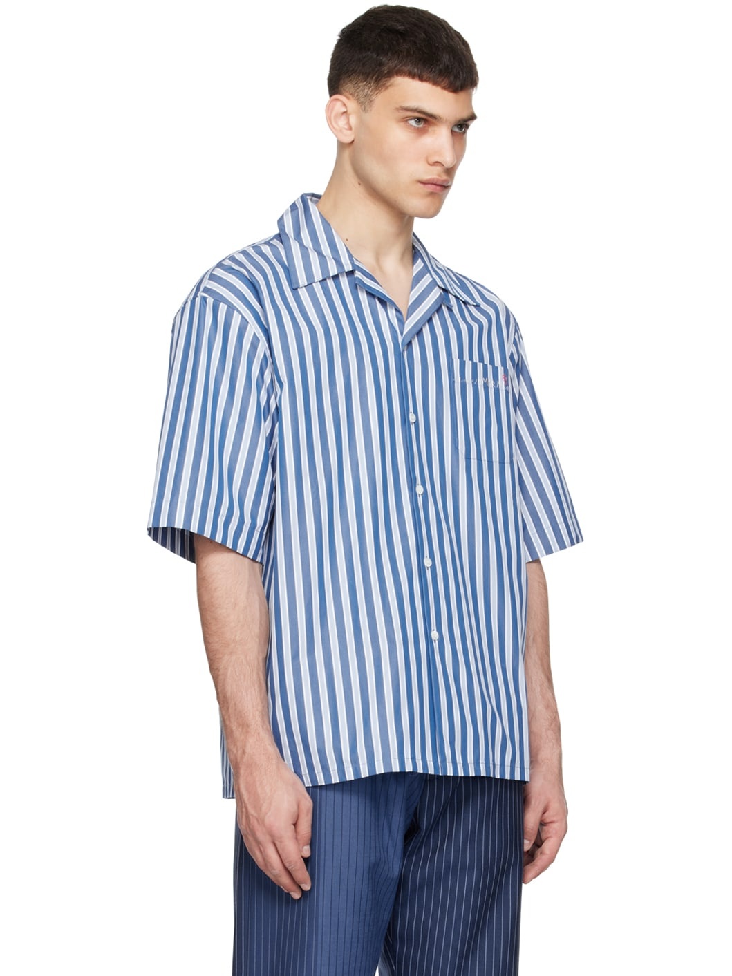 Blue Striped Shirt - 2