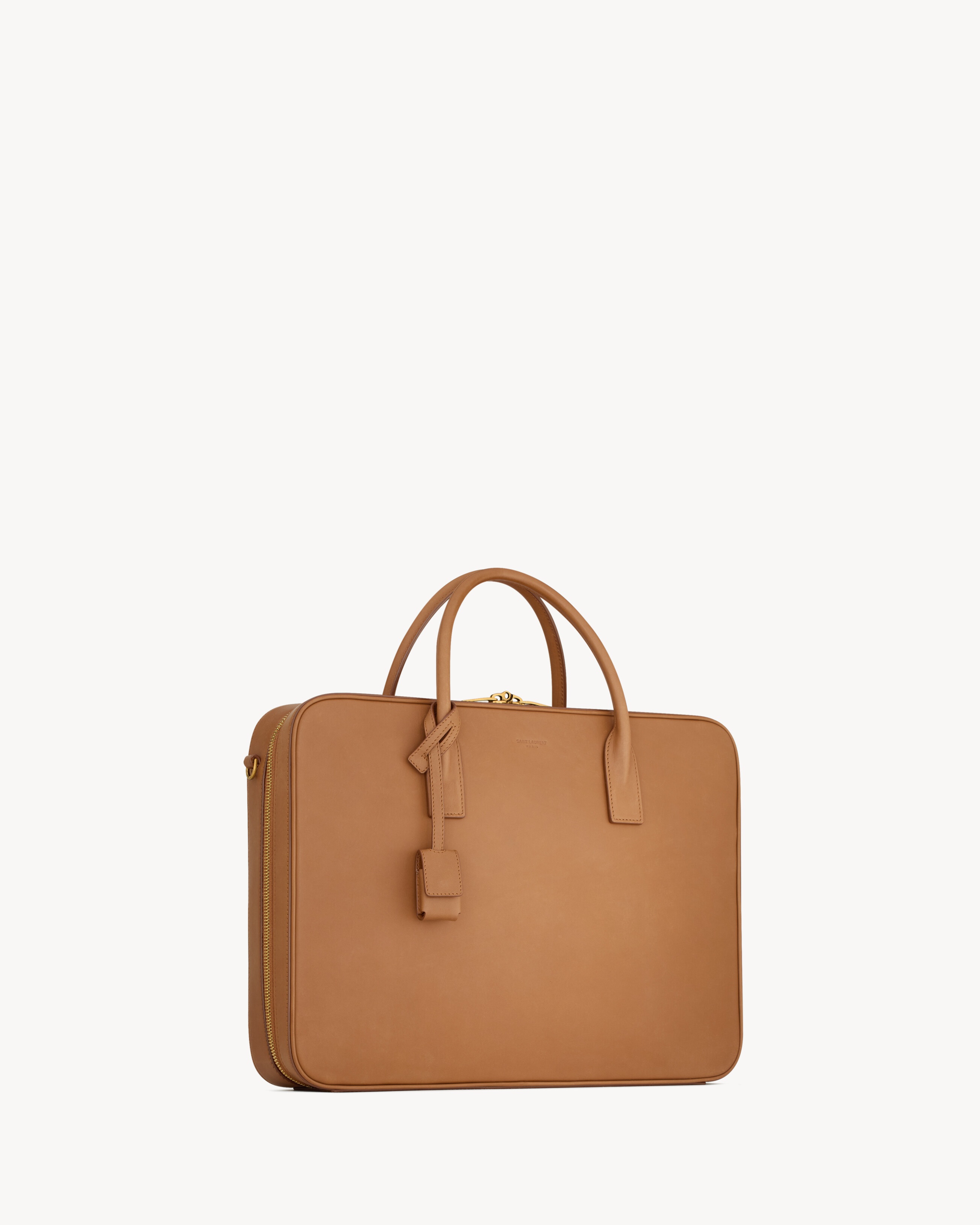 SAC DE JOUR LARGE SLIM BAULETTO BAG IN LEATHER - 4