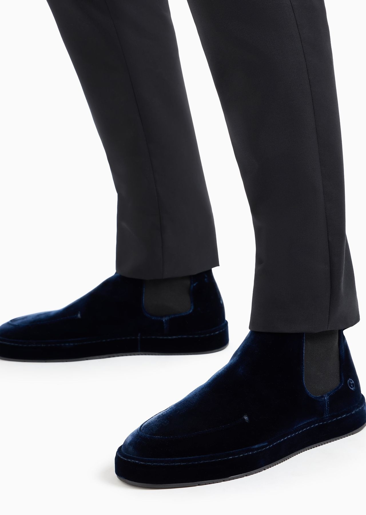 Velvet ankle boots - 6
