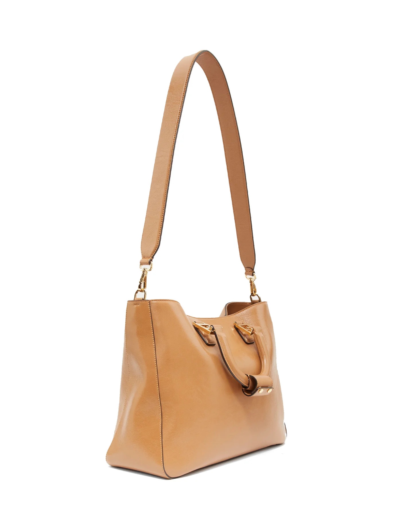 FF leather tote bag - 4