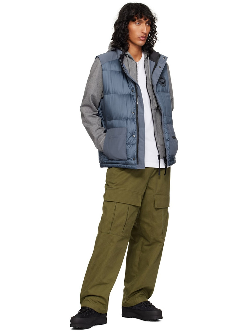 Canada Goose Blue 'Paradigm' Freestyle Down Vest outlook