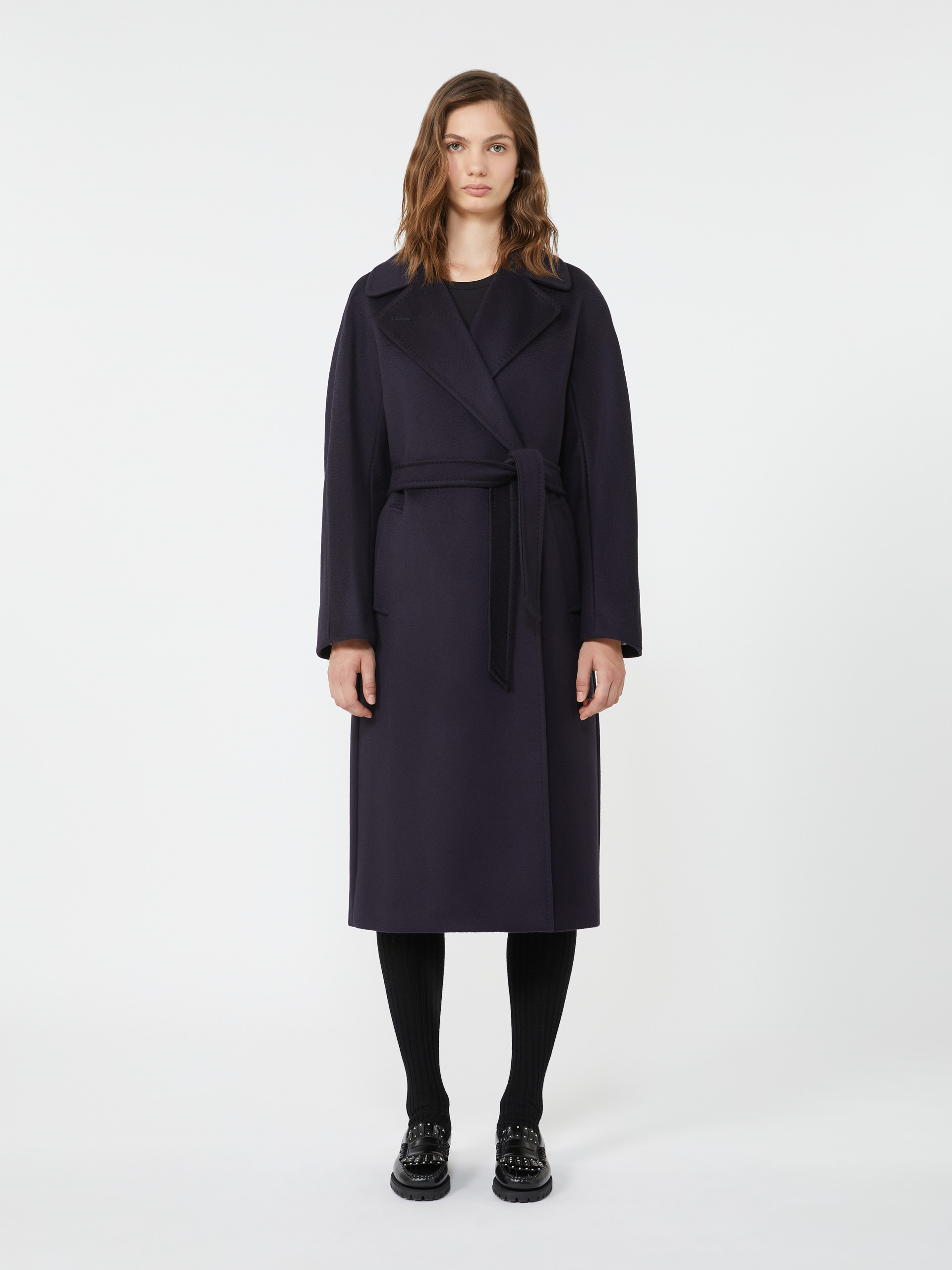 RESINA Double-breasted wool midi coat - 3