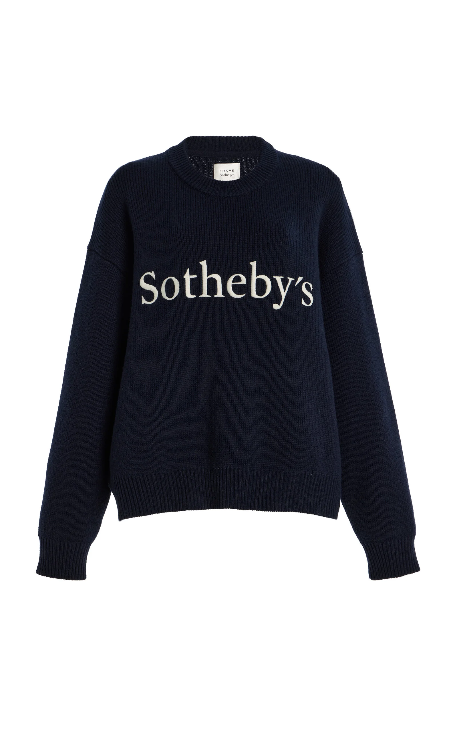 x Sotheby's Cashmere Sweater navy - 1