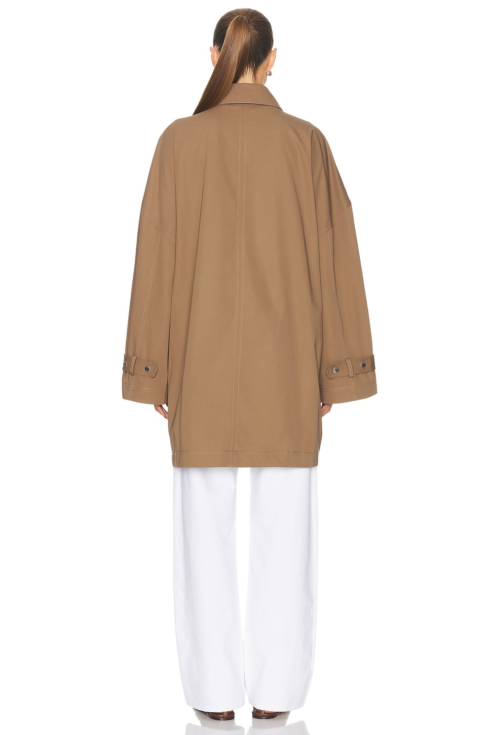 Oversized Trench Jacket - 4