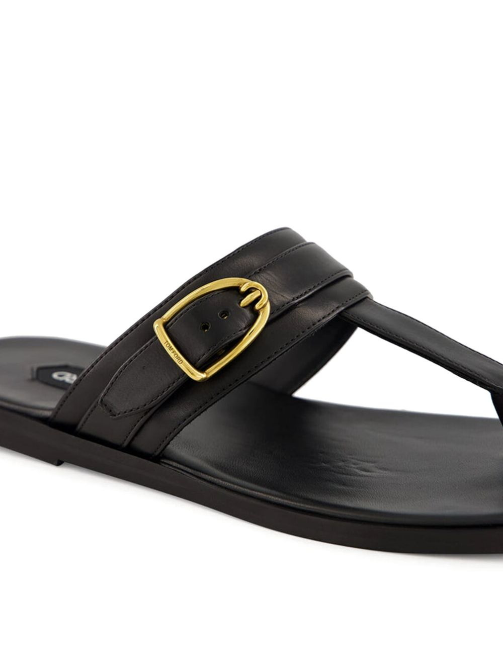 Brighton buckle leather sandals - 5